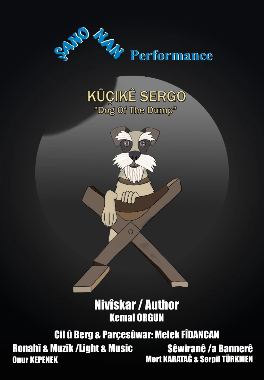 Şano Nan Performance-Kûçikê Sergo (Çöplük Köpeği)