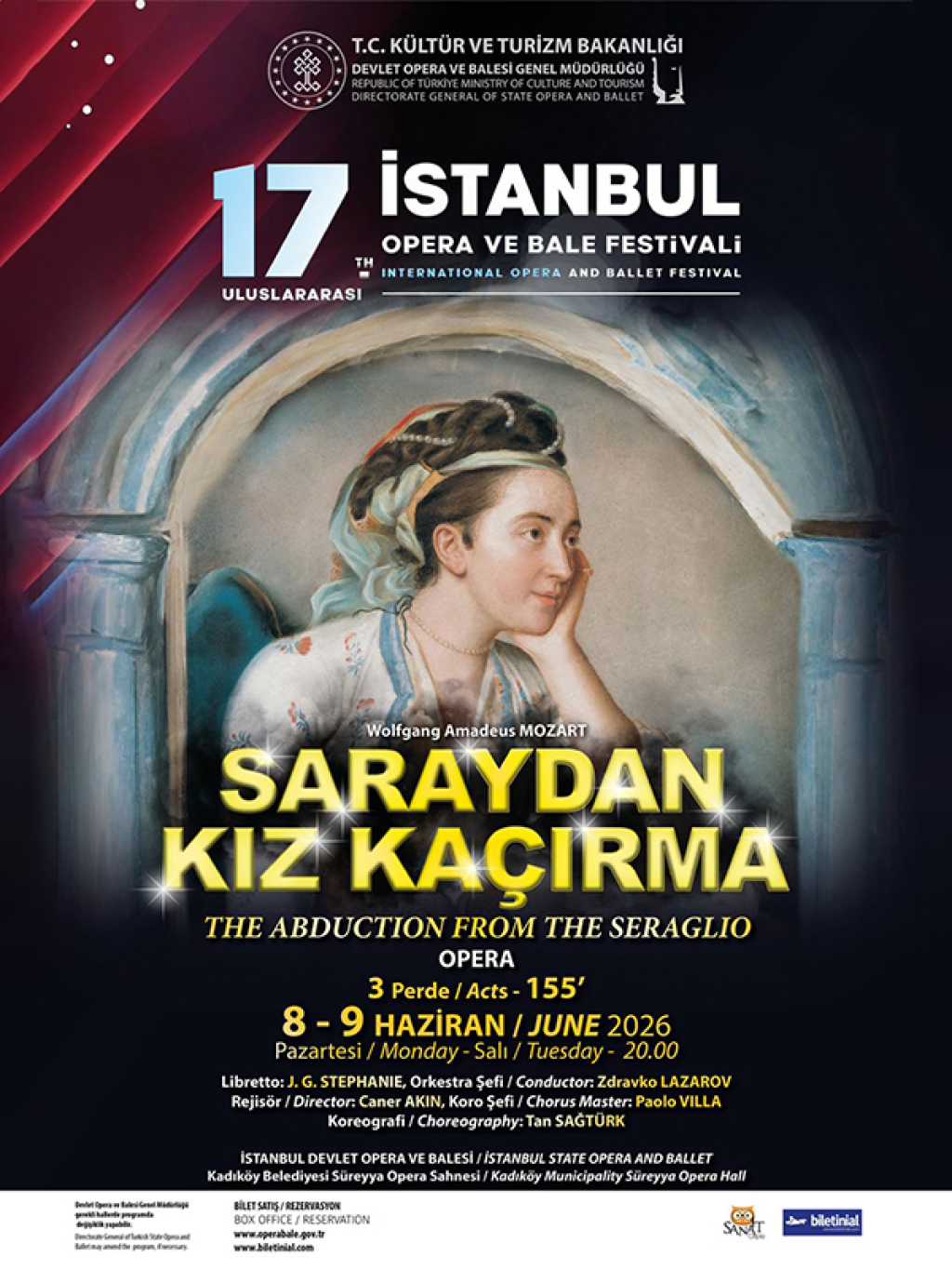 Saraydan Kız Kaçırma - 17. Uluslararası İstanbul Opera ve Bale