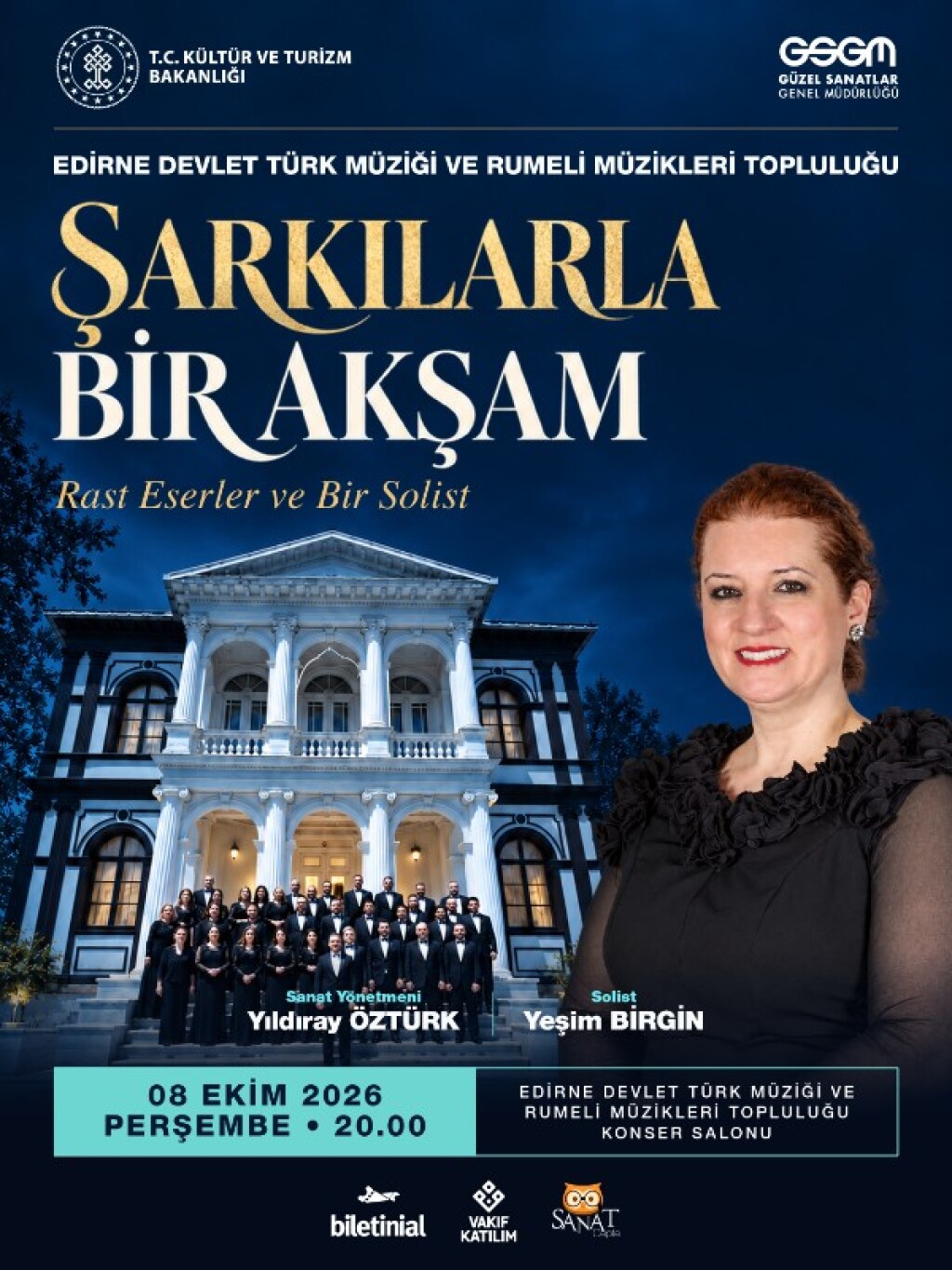 Şarkılarla Bir Akşam - Rast Eserler ve Bir Solist