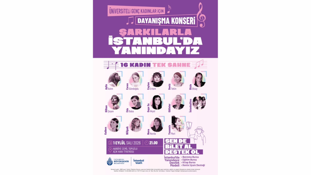 Şarkılarla İstanbul'da Yanındayız