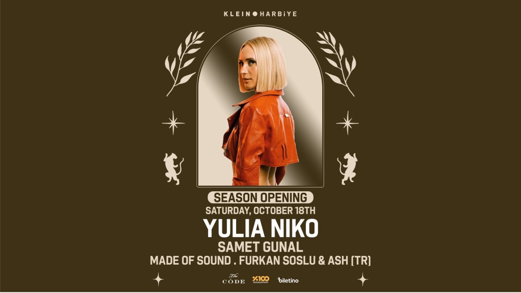 Season Opening: Yulia Niko | Klein Harbiye