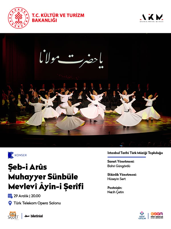 "Şeb-i Arûs"Muhayyer Sünbüle Mevlevi "Ayin-i Şerifi"