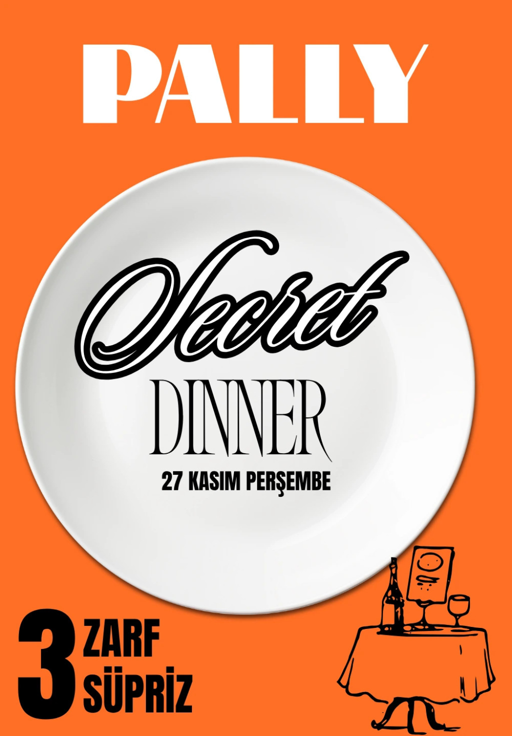 Secret Dinner ''Gizli Menü Gecesi''
