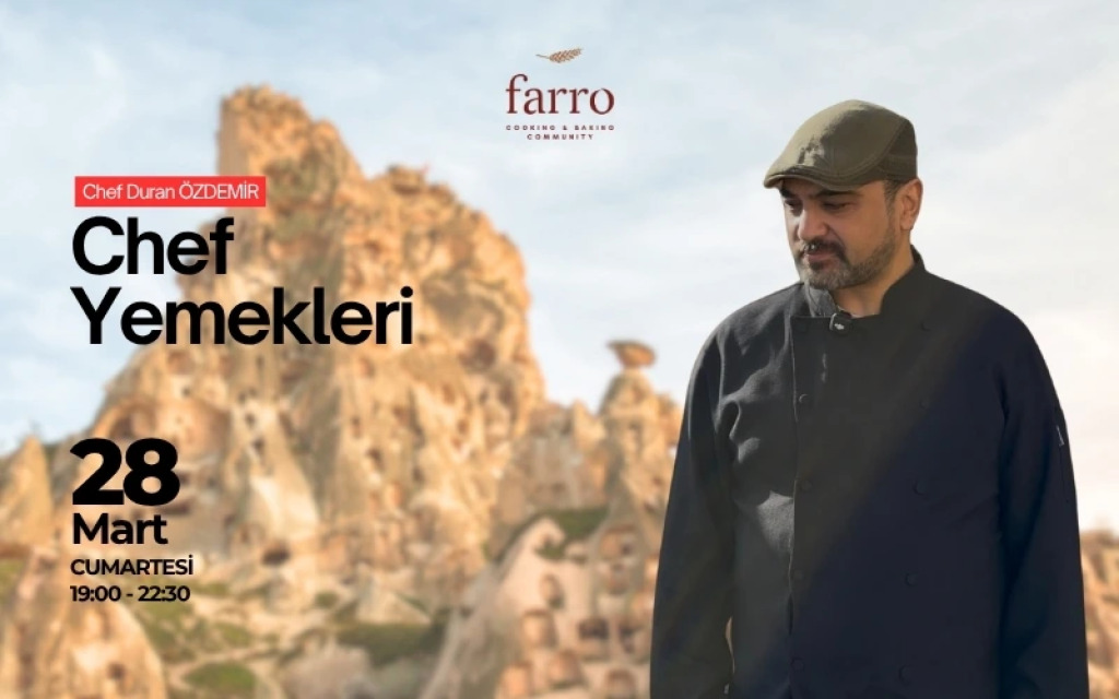 Şef Duran Özdemir ile Chef Yemekleri