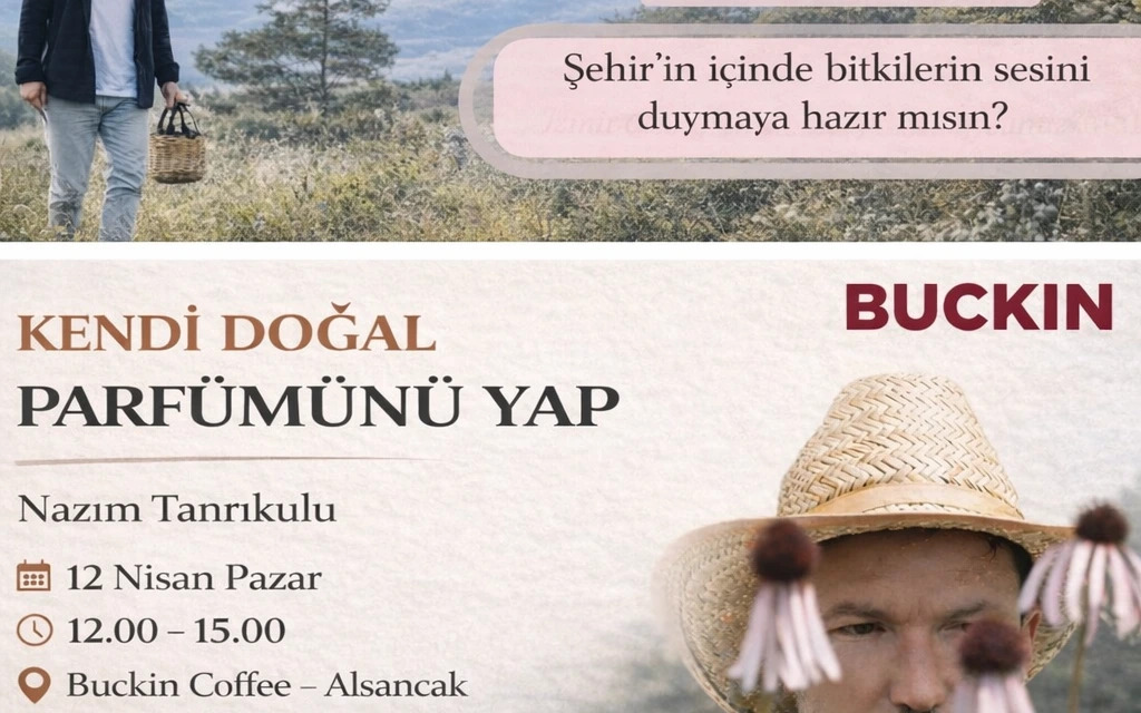 Şehir İçi Bitki Yürüyüşü ve Doğal Parfüm Workshop