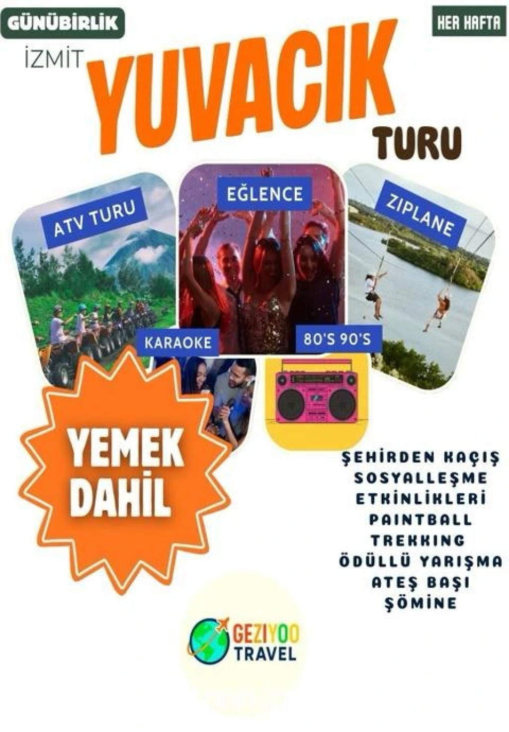 Şehirden Kaçış Yuvacık Programı