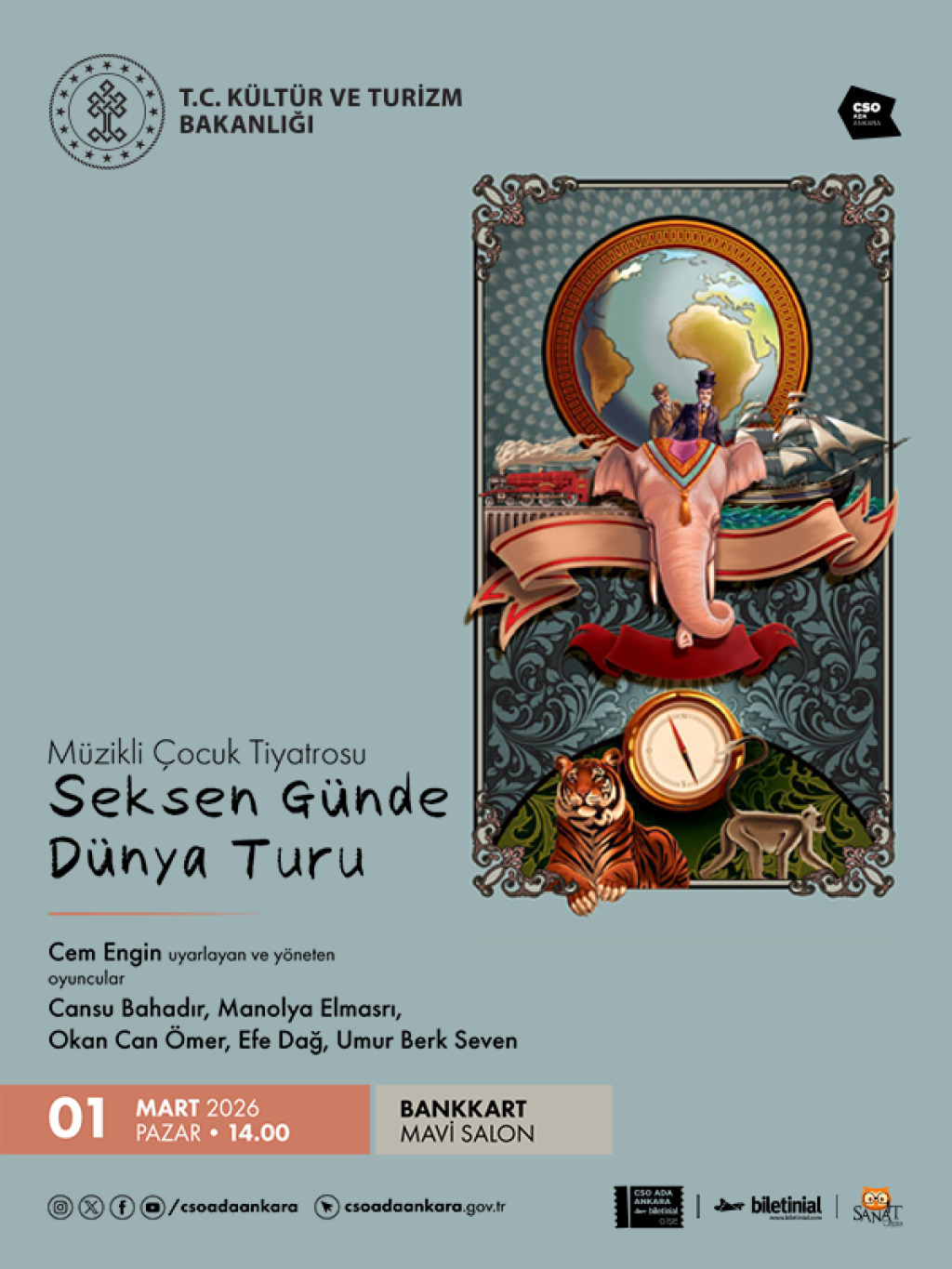 Seksen Günde Dünya Turu Çocuk