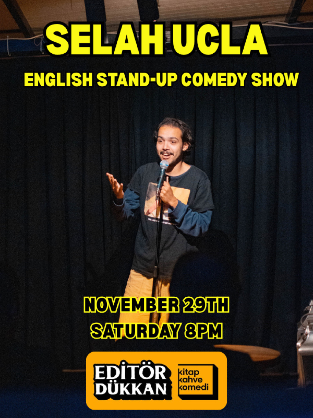 Selah Ucla - English Stand-up Comedy