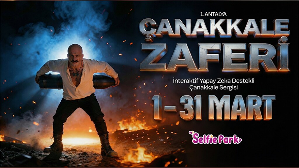 Selfie Park - 1. Antalya Çanakkale Zaferi İnteraktif Yapay Zeka Destekli Çanakkale Sergisi