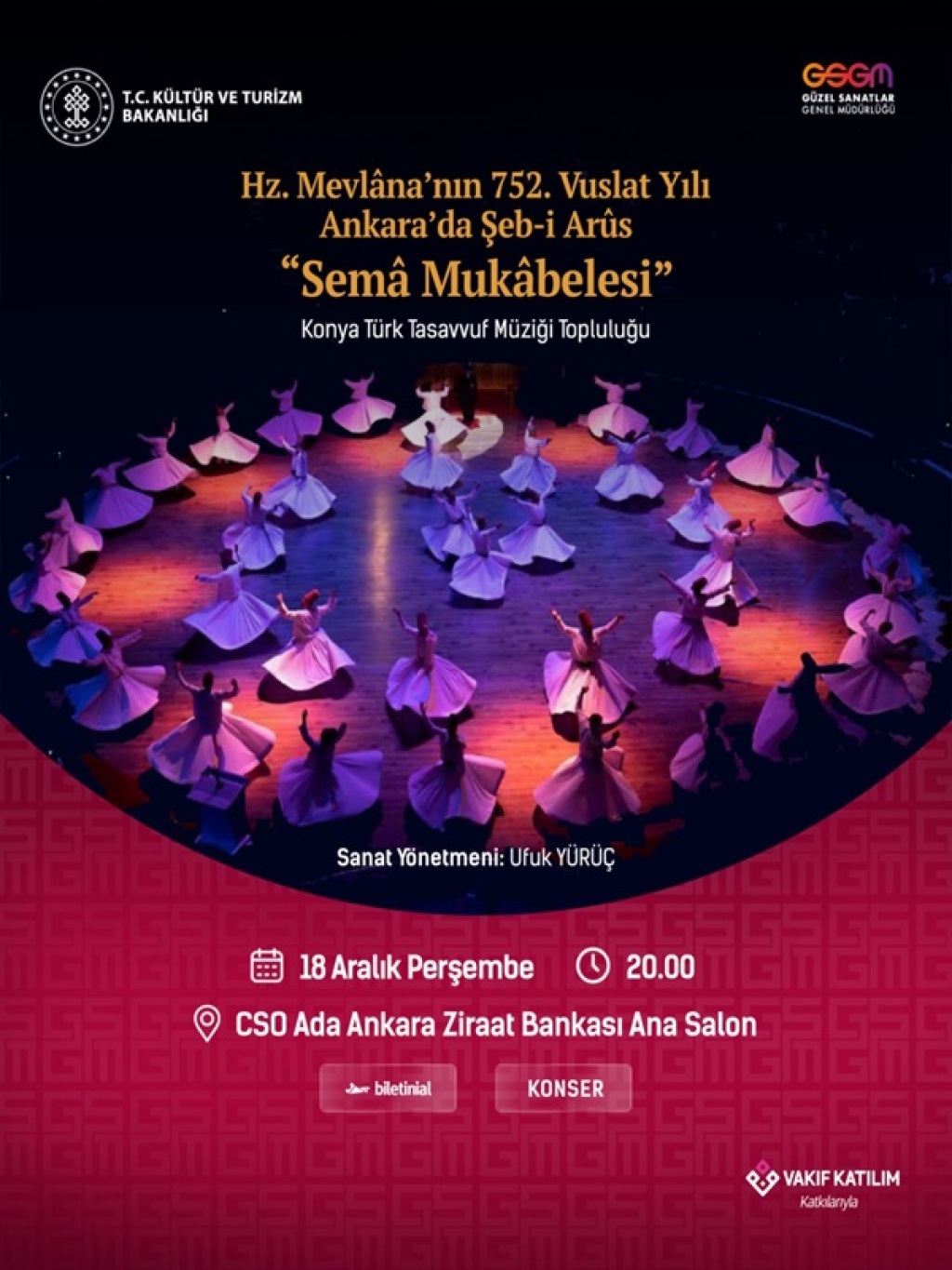 Sema Mukabelesi - Konya Türk Tasavvuf Müziği Topluluğu