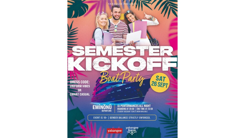 Semester Kickoff Boat Party