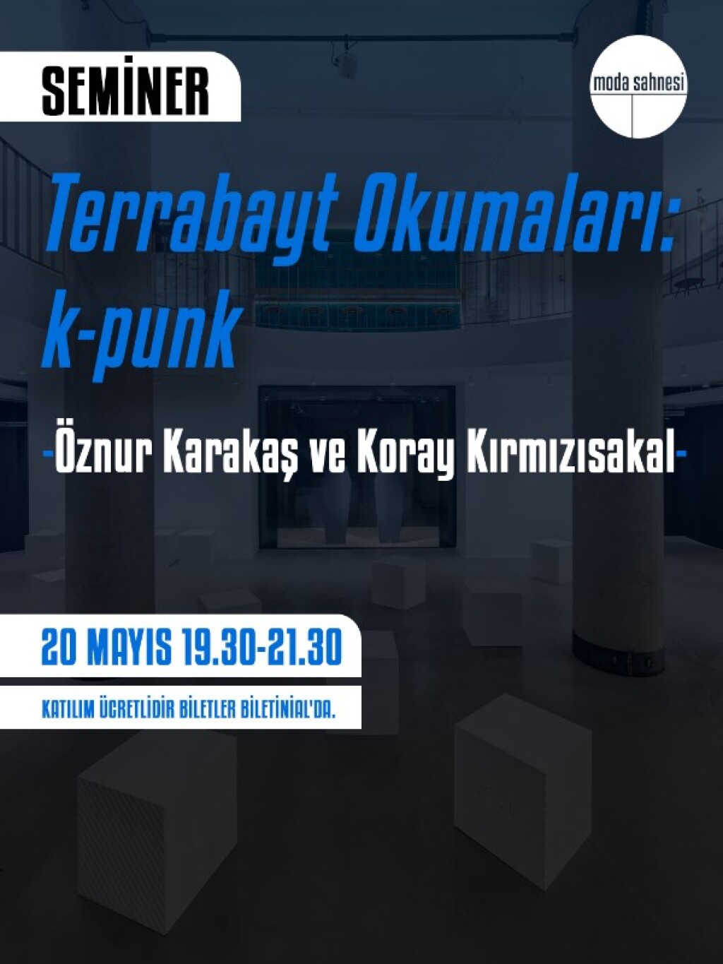 Seminer: Terrabayt Okumaları : k-punk - Öznur Karakaş ve Koray Kırmızısakal