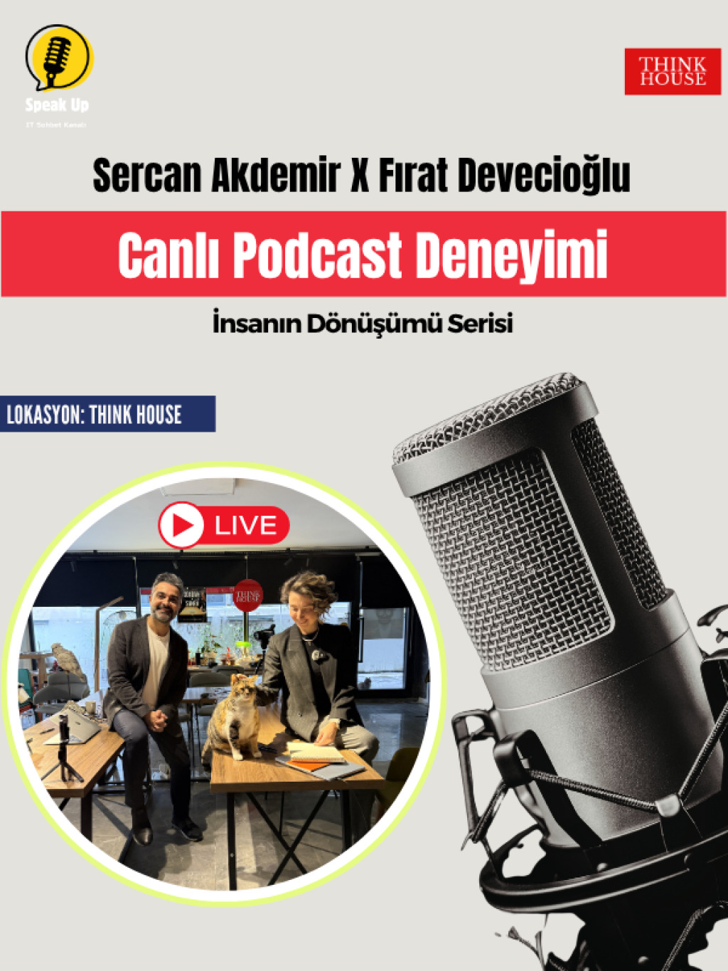 Sercan Akdemir x Fırat Devecioğlu
Canlı Podcast Deneyimi