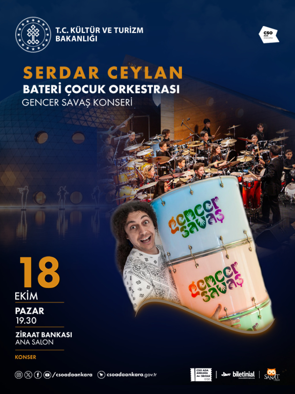Serdar Ceylan Bateri Çocuk Orkestrası Gencer Savaş