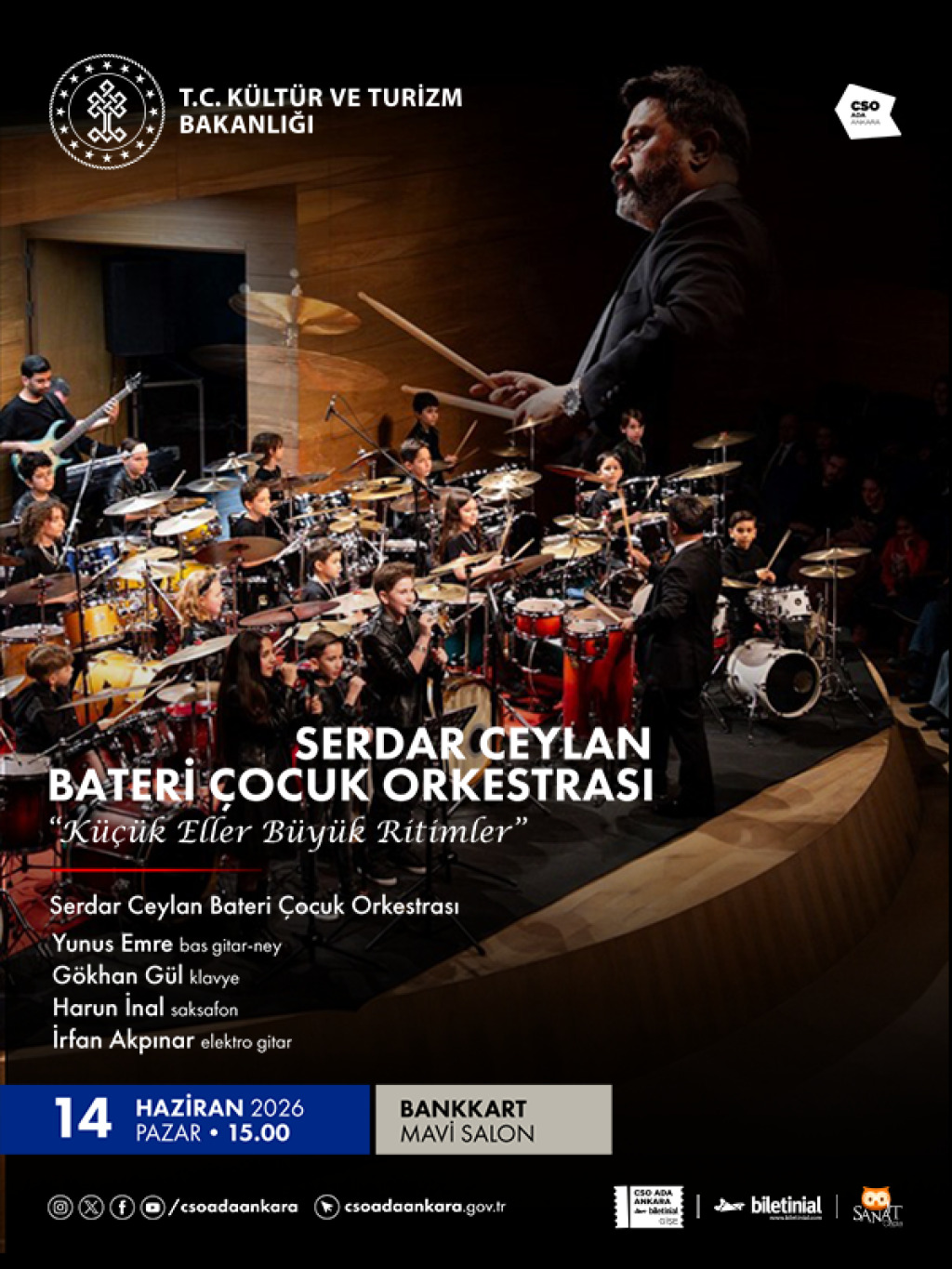 Serdar Ceylan Bateri Çocuk Orkestrası "Küçük Eller Büyük Ritimler"