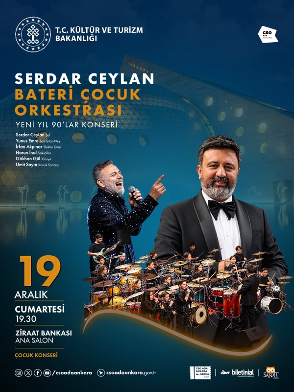 Serdar Ceylan Bateri Çocuk Orkestrası Yeni Yıl 90'lar