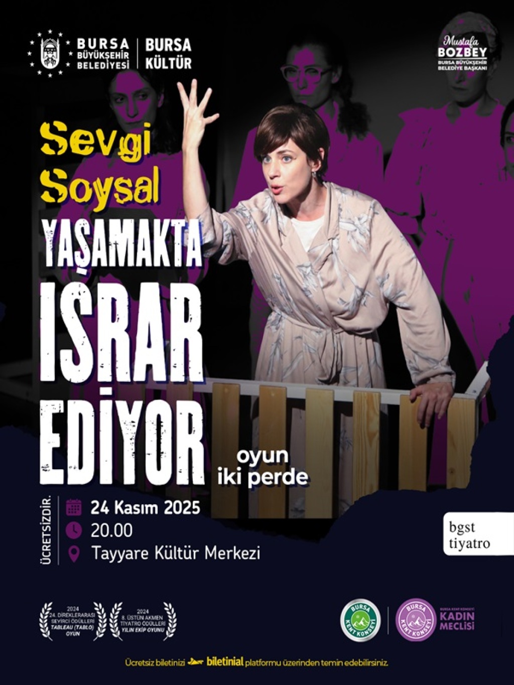 Sevgi Soysal Yaşamakta Israr Ediyor