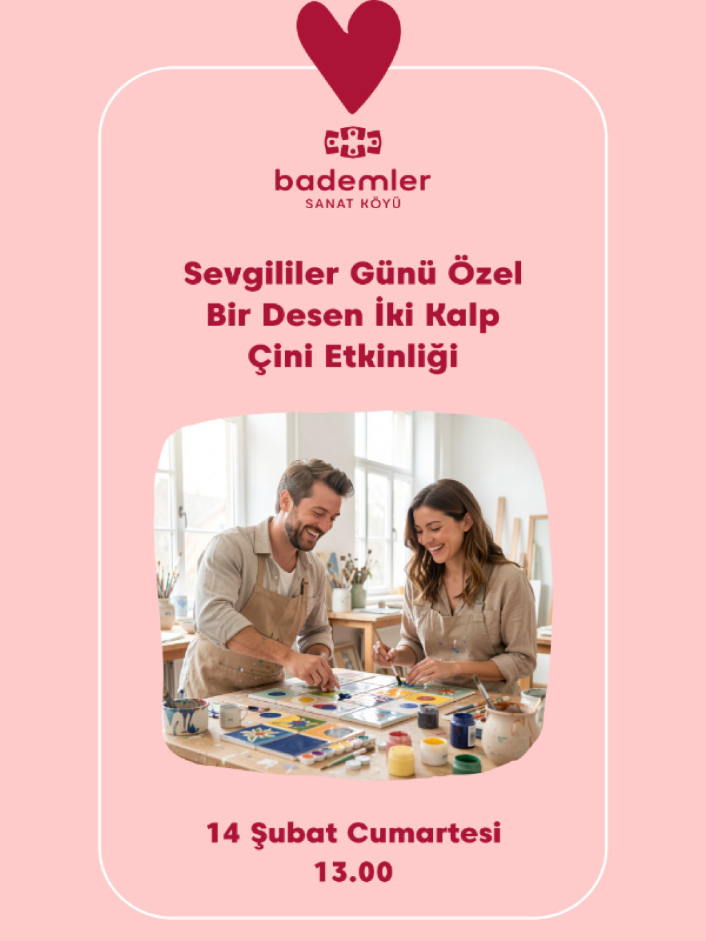 Sevgililer Günü Özel: Bir Desen, İki Kalp – Çini