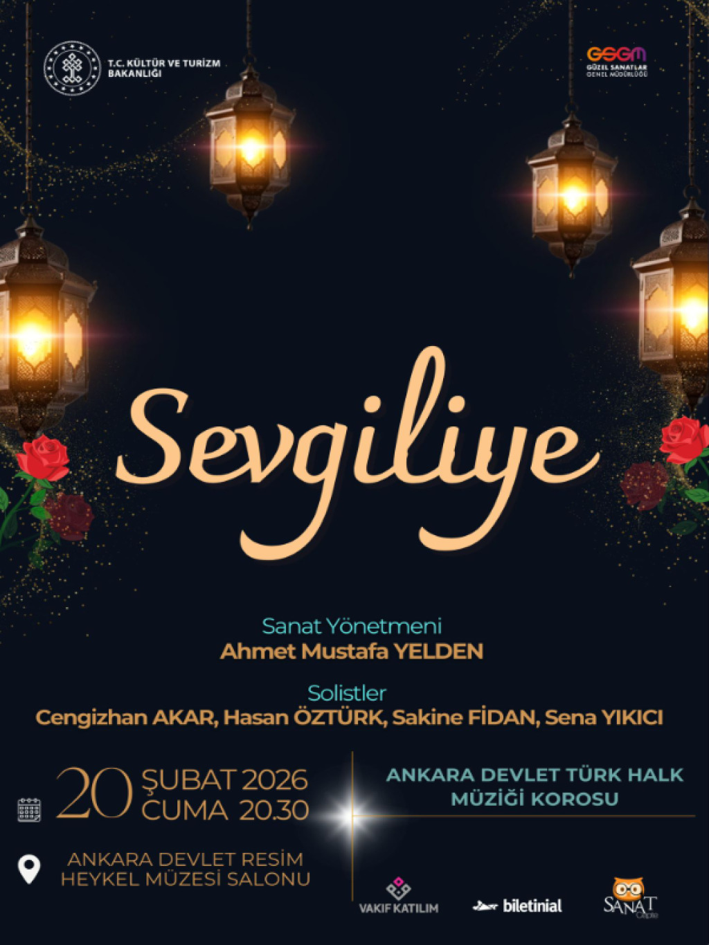 Sevgiliye - Ankara Devlet Türk Halk Müziği Korosu