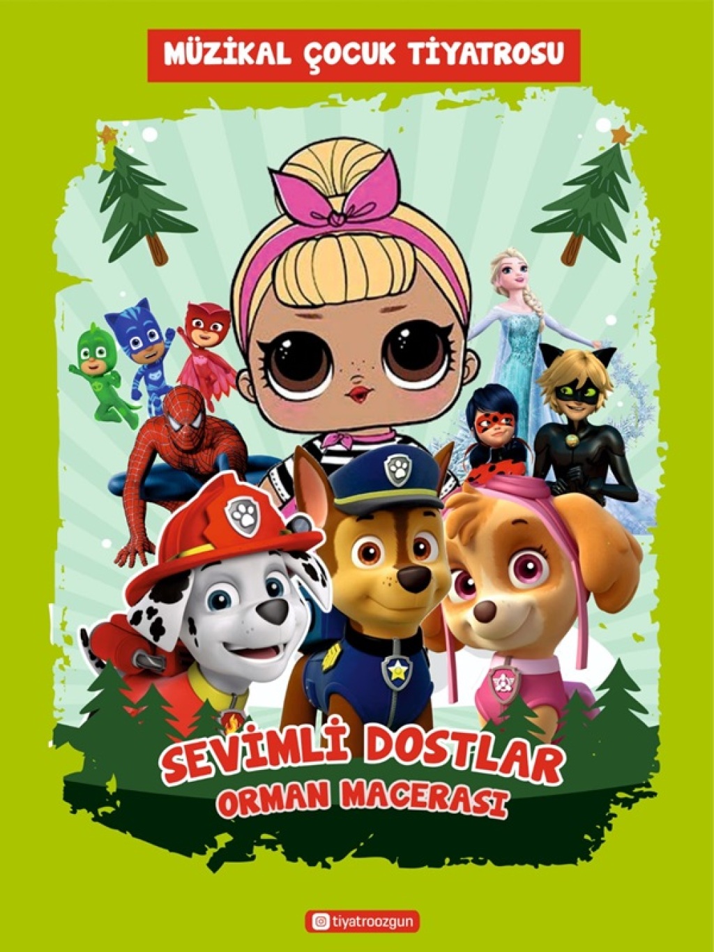 Sevimli Dostlar Orman Macerası