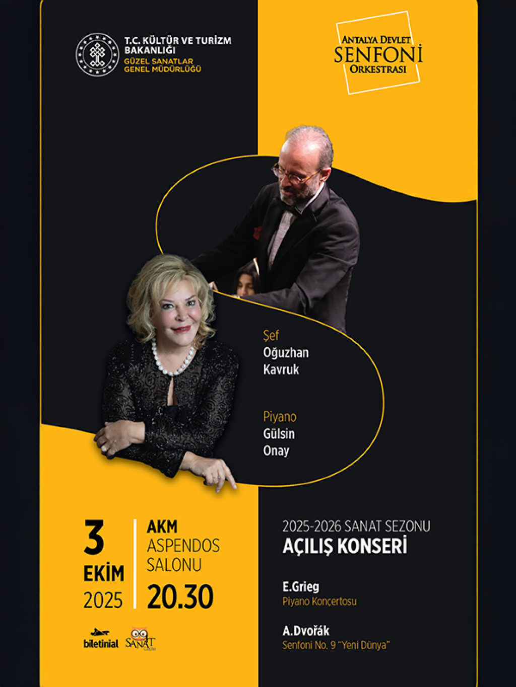 Sezon Açılış Konseri - Antalya Devlet Senfoni Orkestrası