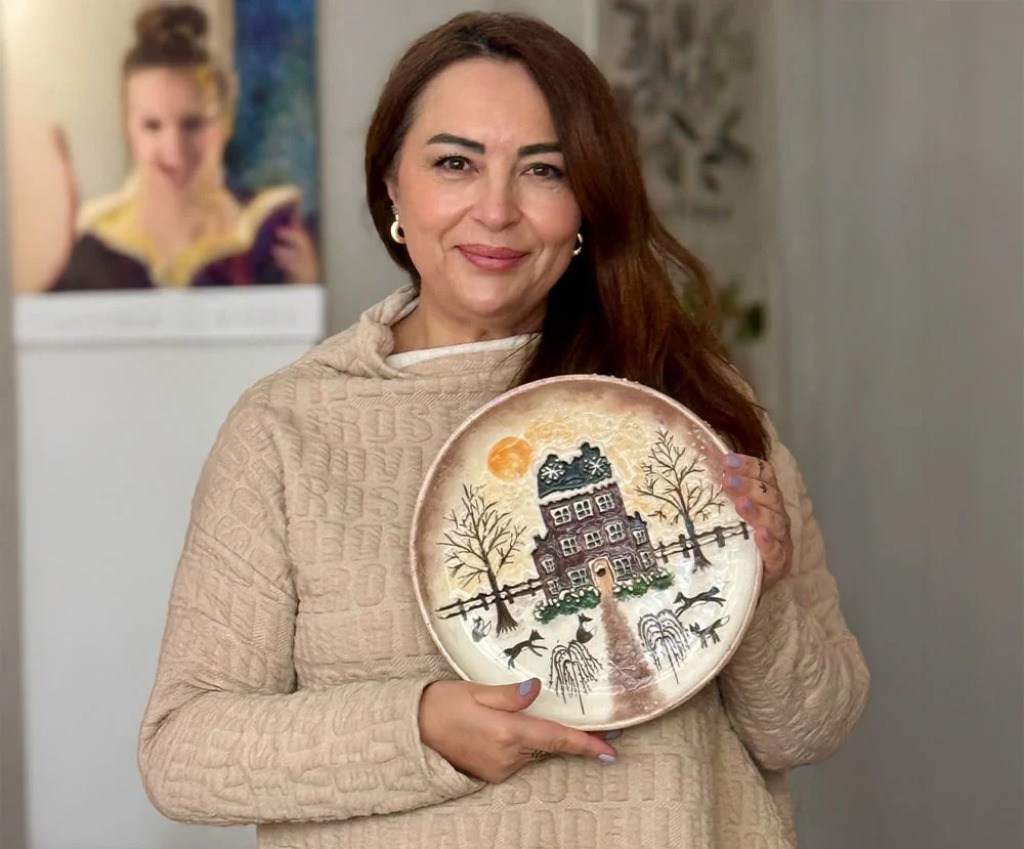 Sgraffito Seramik Tabak Yapımı Atölyesi