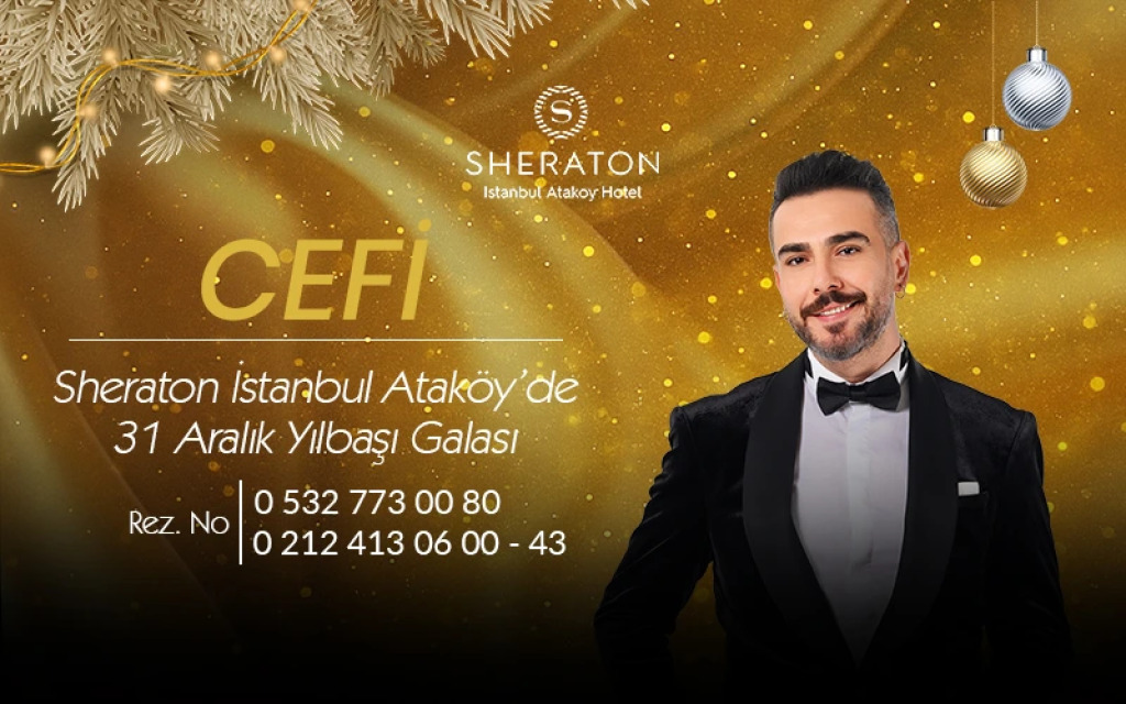 Sheraton İstanbul Ataköy Hotel'de Yeni Yıl