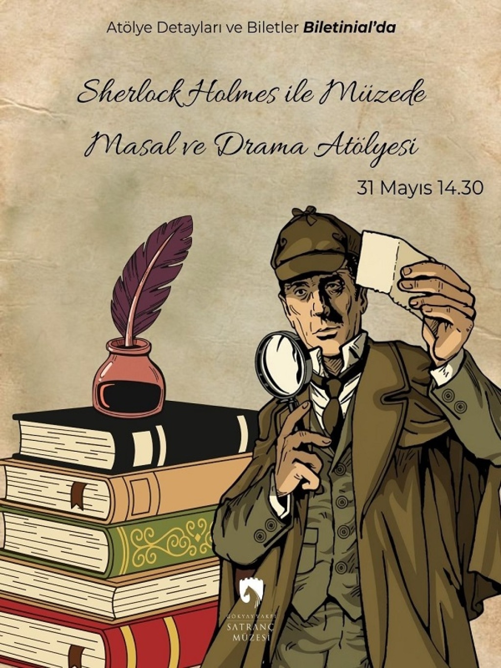 Sherlock Holmes ile Müzede Drama Atölyesi