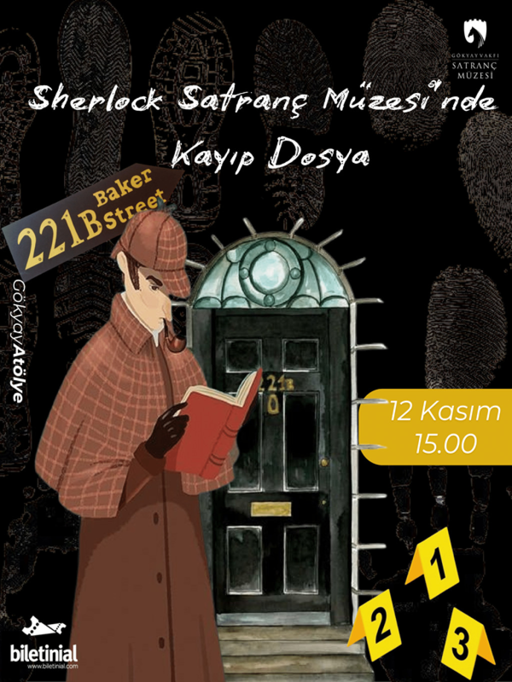 Sherlock Satranç Müzesi'nde Kayıp Dosya