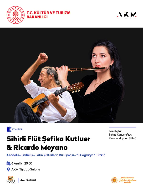Sihirli Flüt Şefika Kutluer - Rıcardo Moyano, Gitar