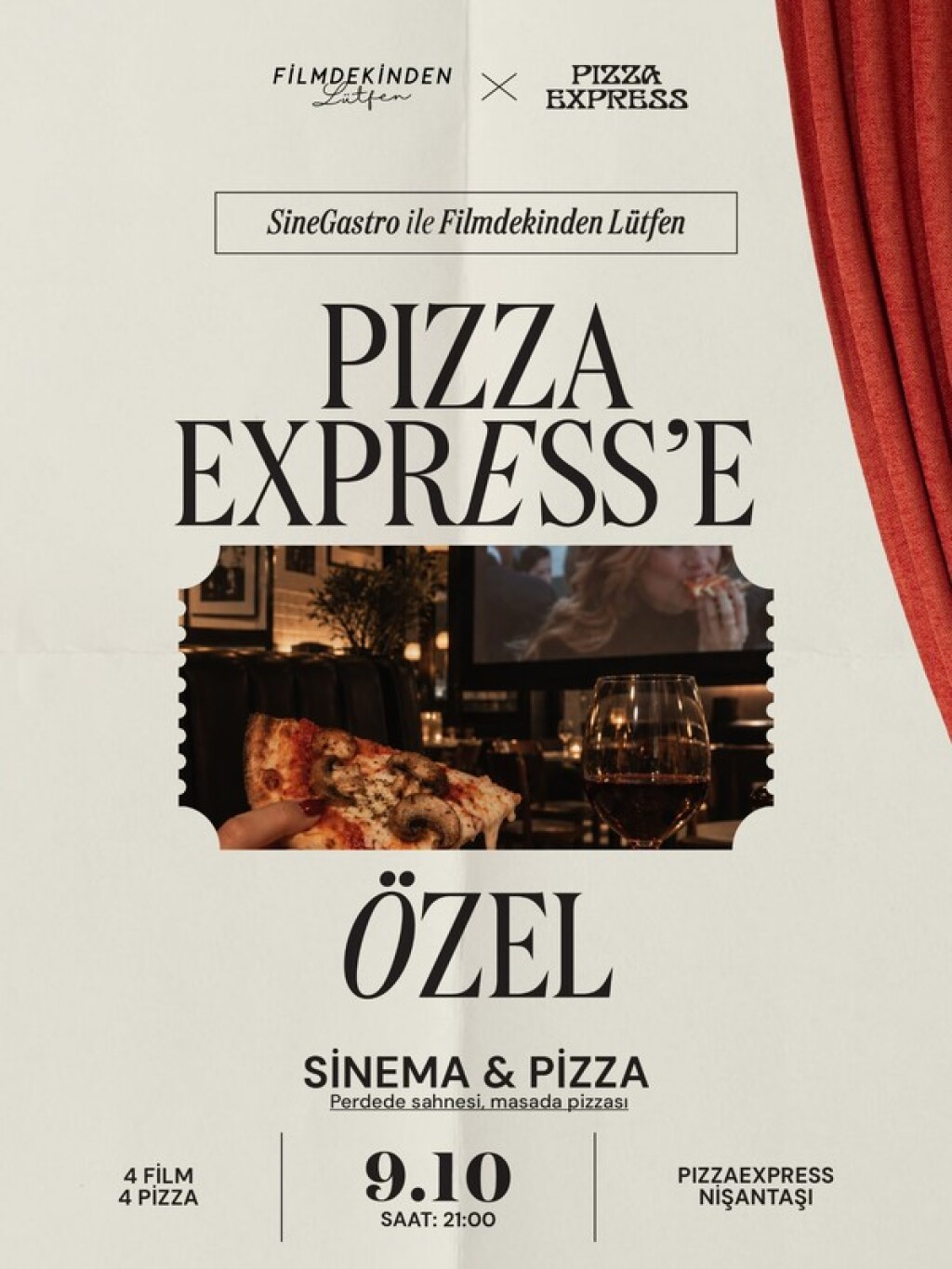 Sinegastro ile Filmdekinden Lütfen | PizzaExpress'e Özel