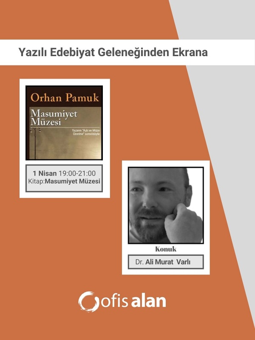 Sinema ve Edebiyat Söyleşileri - Kitap: Masumiyet Müzesi