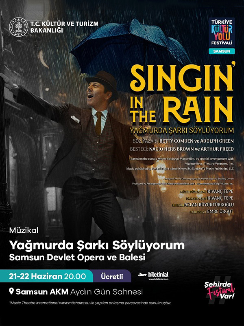 Singin’ In the Rain - Samsun DOB - Samsun Kültür Yolu