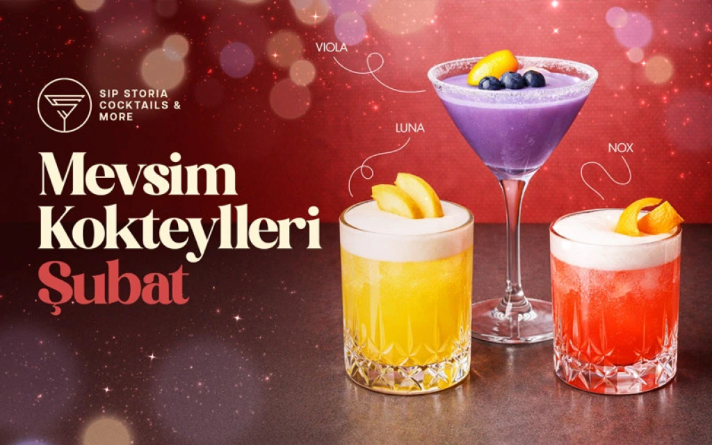 Sip Storia | Kokteyl Workshop | Mevsim Kokteylleri