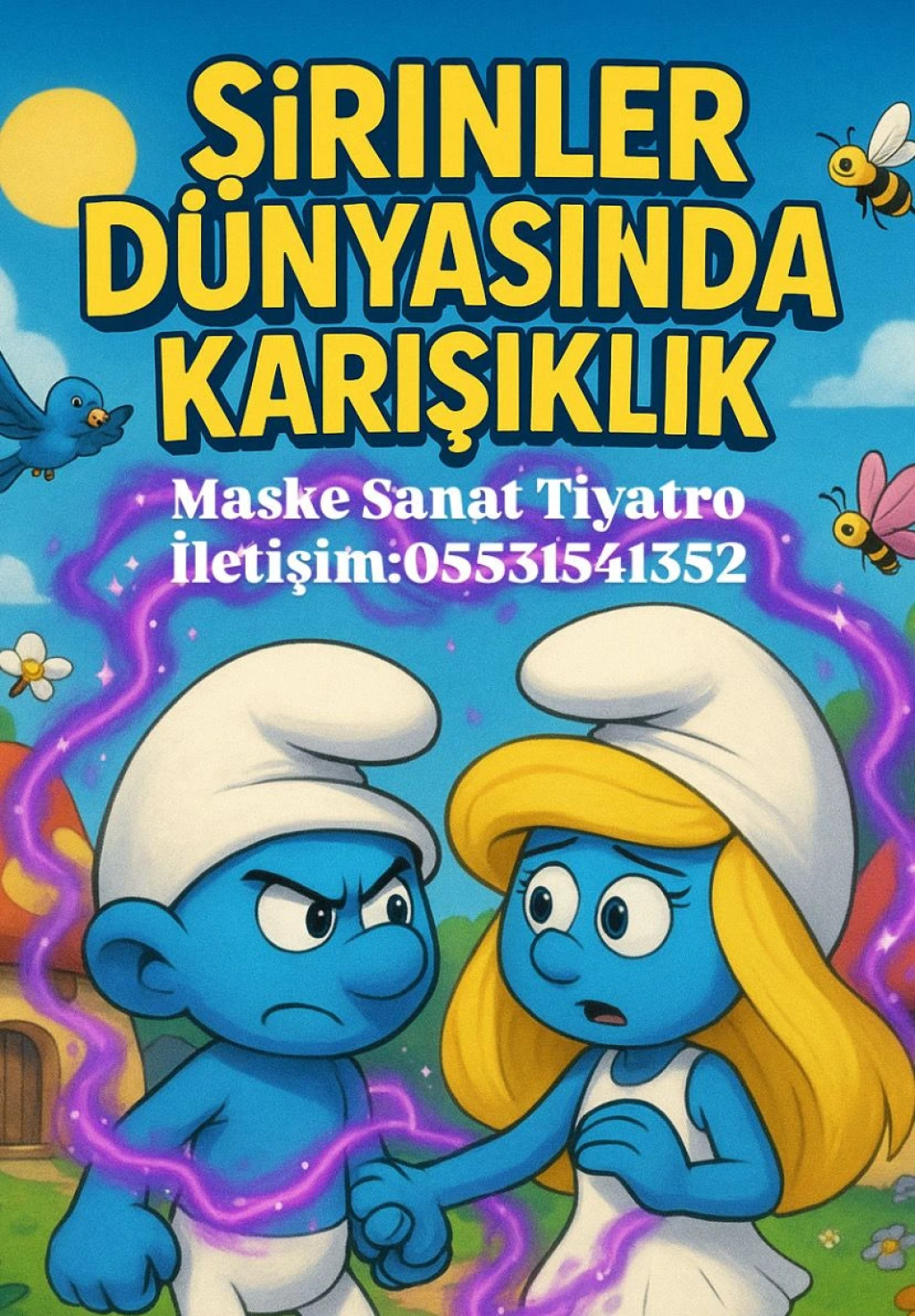 Şirinler Dünyasında Karışıklık / Eğlenceli Çocuk Tiyatrosu