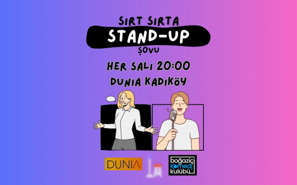 Sırt Sırta Stand-up - Boğaziçi Komedi Kulübü