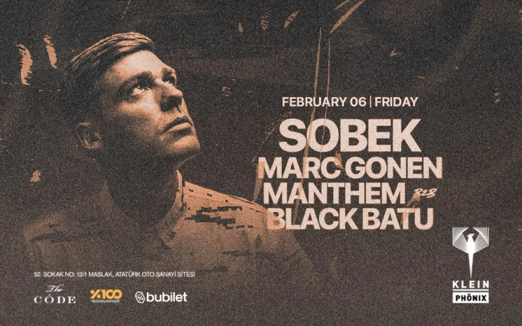 Sobek + Marc Gonen + Manthem b2b Black Batu | Klein Phönix
