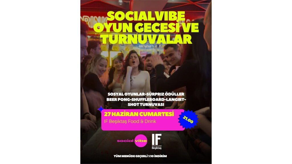 Socialvibe Oyun Gecesi ve Turnuvalar
