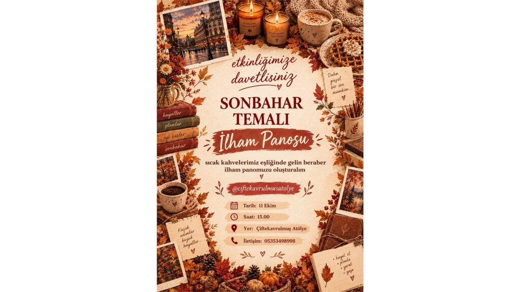 SONBAHAR İLHAM PANOSU