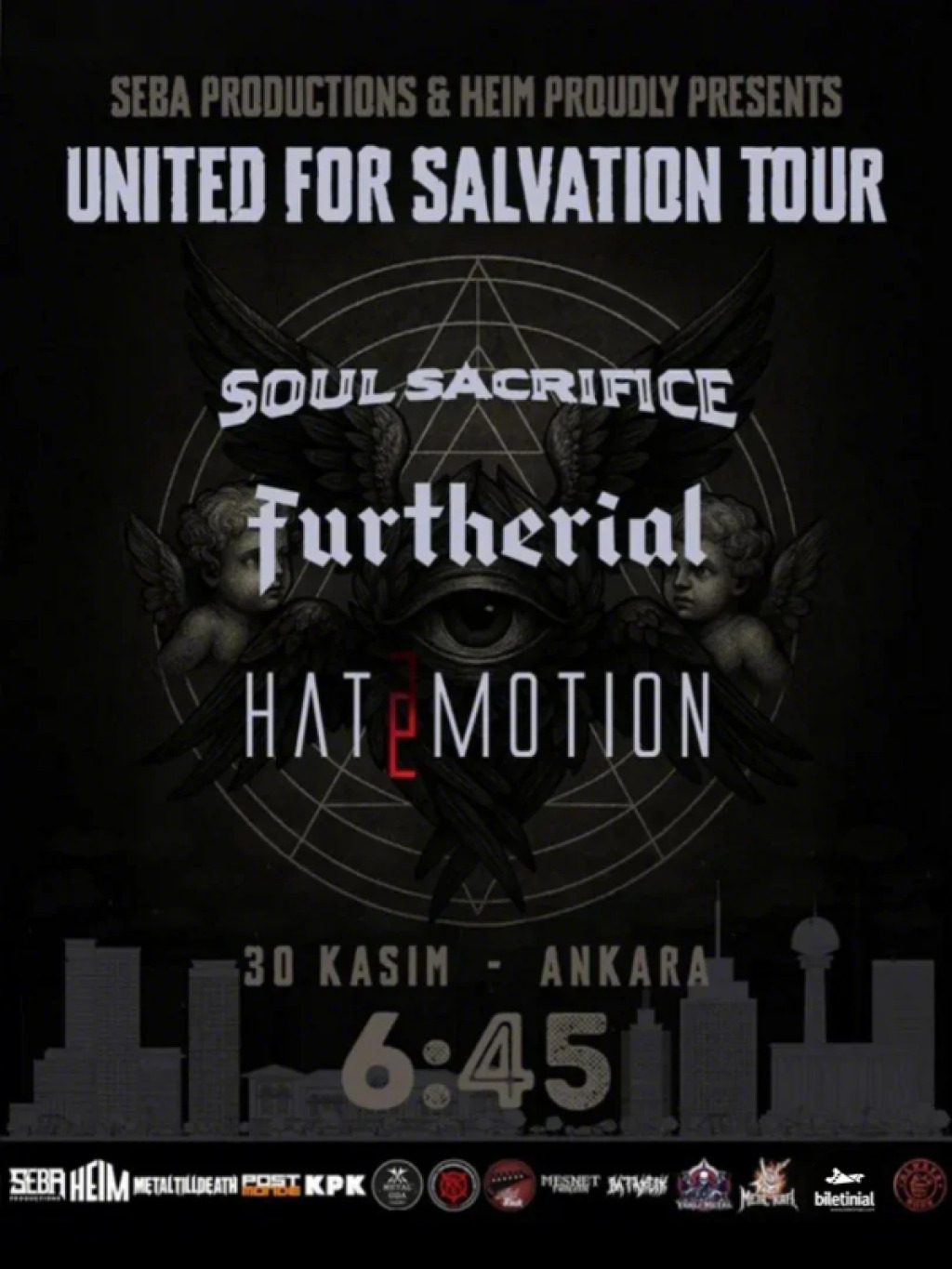 Soul Sacrifice-Furtherial-Hatemotion / United For Salvation Tour