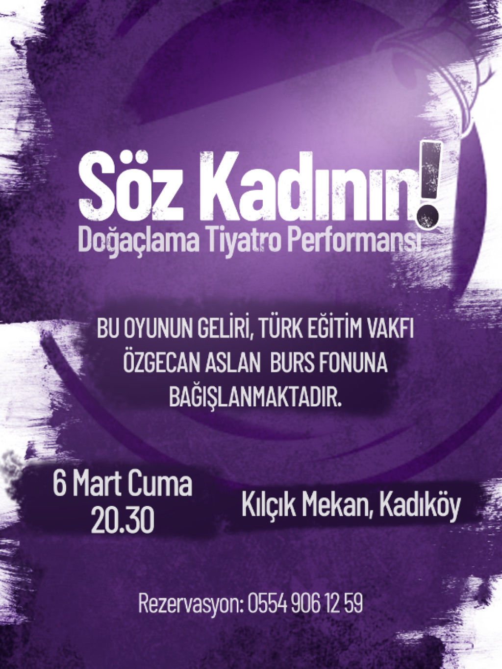 Söz Kadının! Doğaçlama Tiyatro