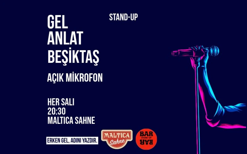Stand up Açık Mikrofon Maltica
