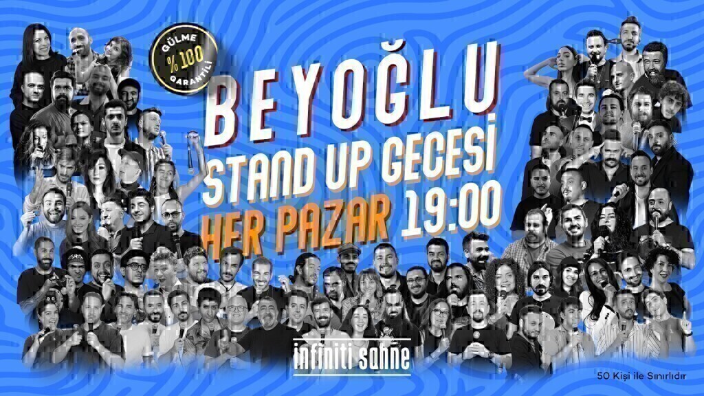 Stand up Beyoğlu Gecesi Pazar 19:00