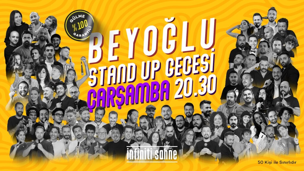 Stand up Beyoğlu Taksim Açık Mikrofon Çarşamba 20:30