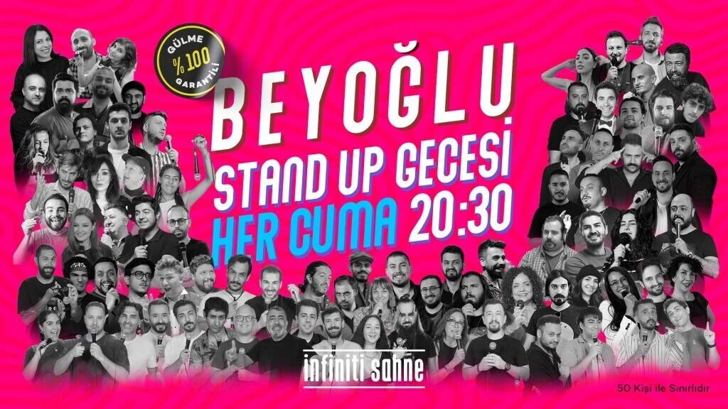 Stand up Beyoğlu Taksim Gecesi Cuma 20:30