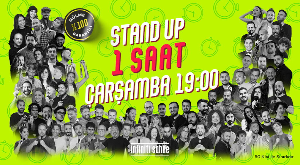 Stand Up Bir Saat Beyoğlu Çarşamba