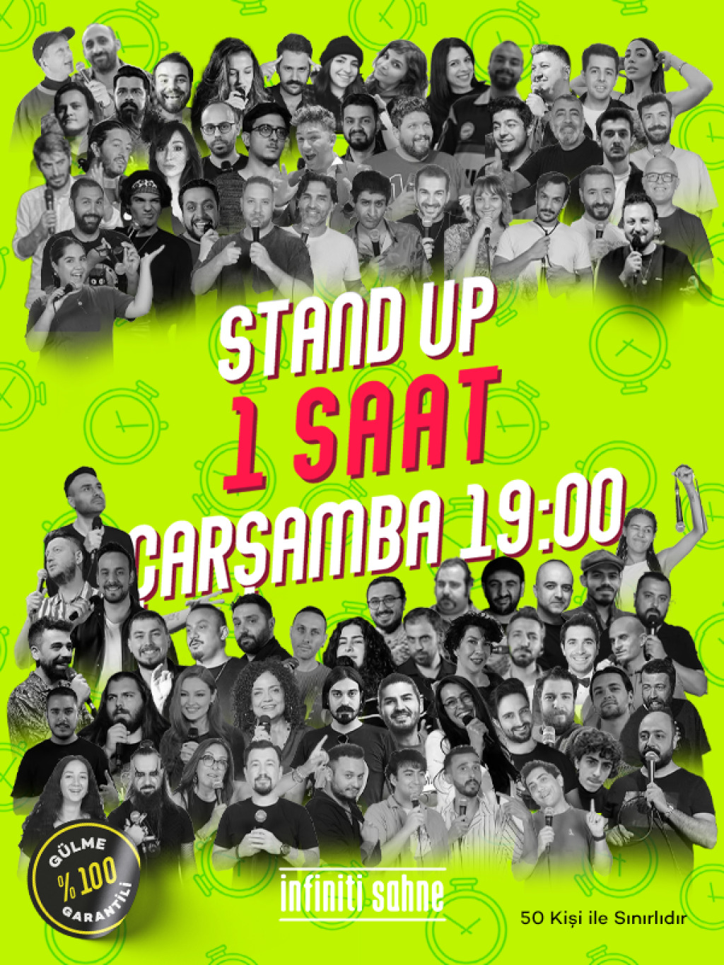 Stand up Bir Saat Beyoğlu Çarşamba