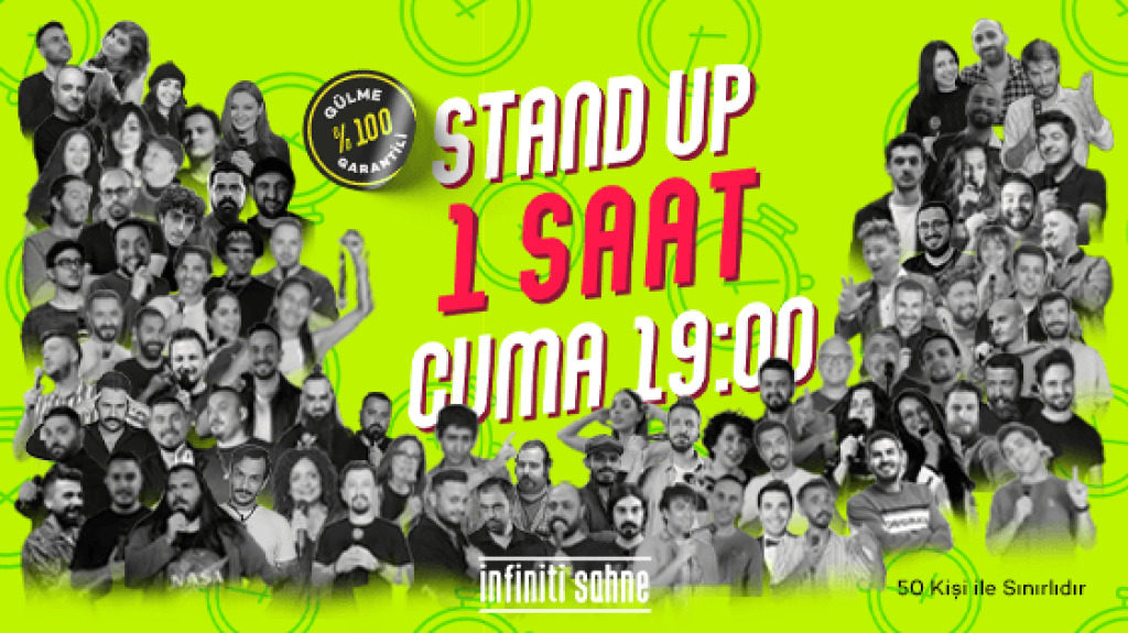 Stand-up Bir Saat Beyoğlu Çarşamba