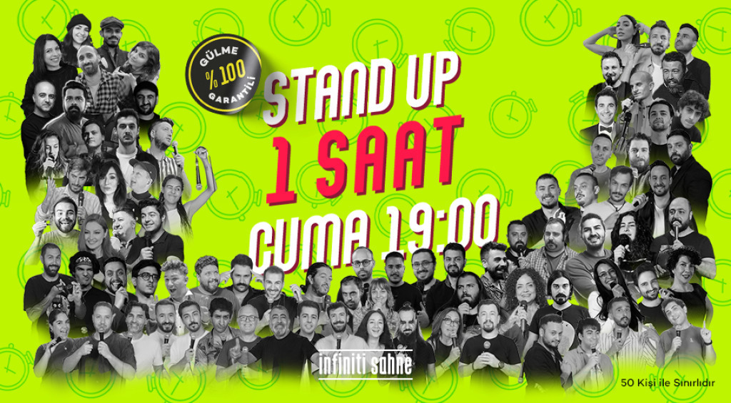 Stand up Bir Saat Beyoğlu Cuma