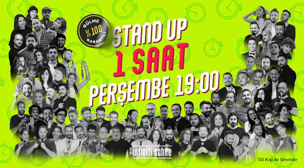 Stand up Bir Saat Beyoğlu Perşembe
